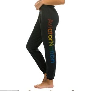Aviator Nation logo sweatpants